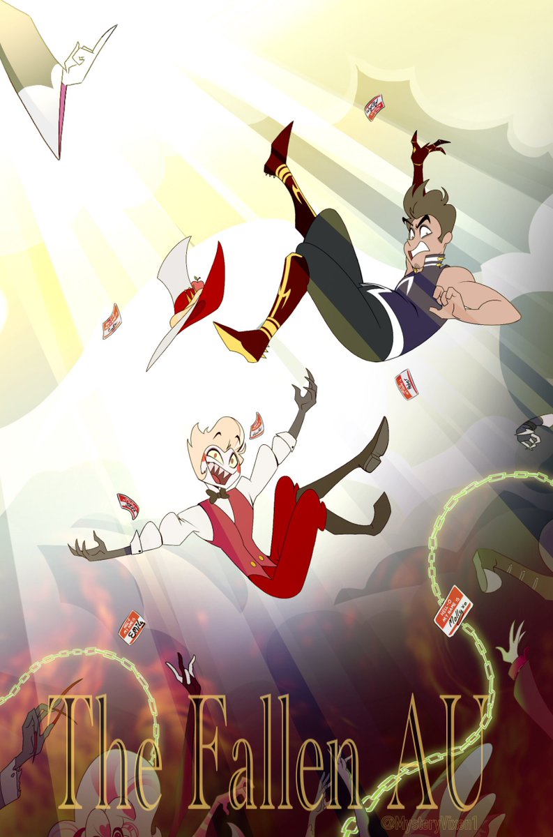 MysteryVixen1's tweet photo. Okay. So we’re making this a thing then, yeah?
#HAZBINHOTEL #fallenau https://t.co/fSETlKcbu4