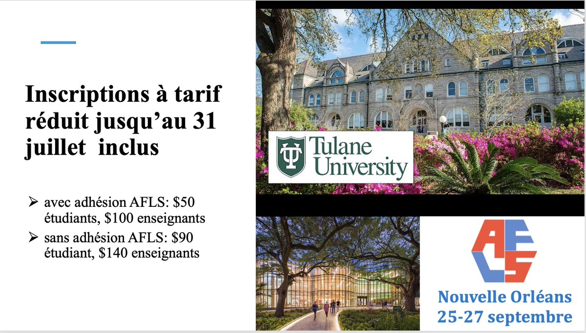 Association for French Language Studies (AFLS) (@aflsnews) on Twitter photo 