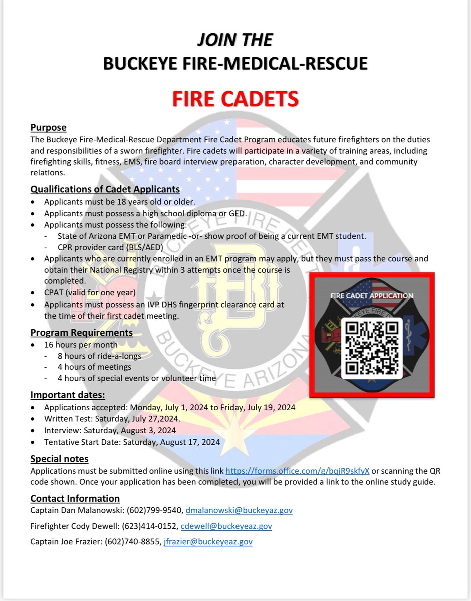 City Of Buckeye Fire-Medical-Rescue Department tweet media