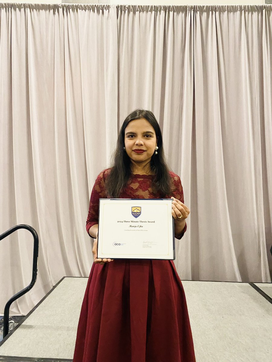 Thrilled and honored to take first place in the Three Minute Thesis competition🏆 at American Crystallographic Association conference ! Presenting my research in just three minutes was an exhilarating challenge.
#ACA2024 
<a href="/UMBC/">UMBC</a> <a href="/KoiralaLab/">The Koirala Lab</a>