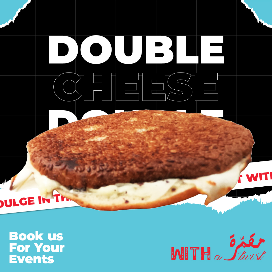 M2amara's tweet image. عيش سعادة الجبنة الحقيقية مع مقمّرة دبل تشيز، بطبقتين ما فيك تقاومها مرتين! 🧀🥯🤩

Experience pure cheesy bliss with our Double Cheese M2amara,
that’s twice as irresistible. ! 🧀🥯🤩
#مقمّرة_مع_شعطة

#m2amarawithatwist #Foodie #Yum #chocolate #cheese #delicious #lebaneseflavors