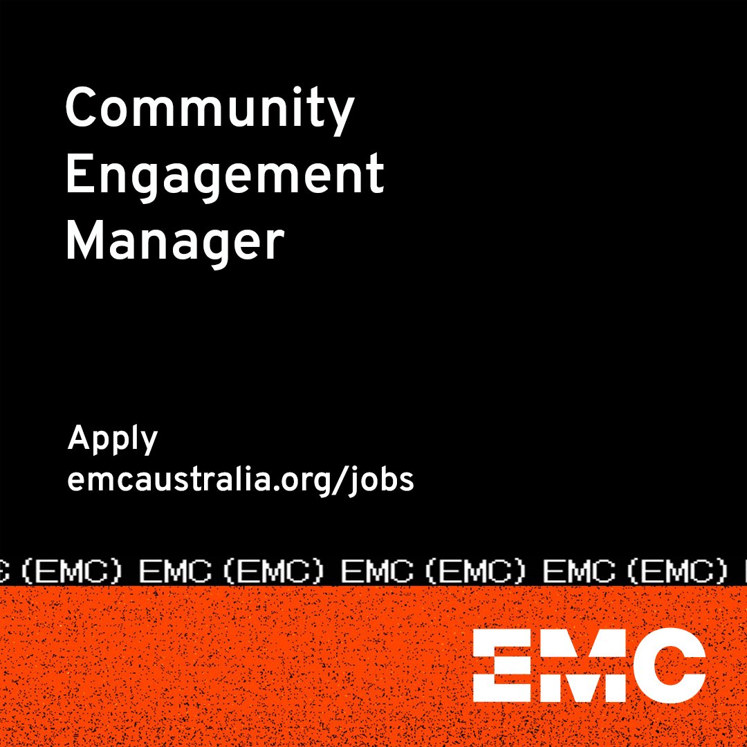 EMCAustralia's tweet photo. 📣 Are you passionate about community and storytelling within electronic music culture? We're hiring for two roles: Community Engagement Manager and Digital Content &amp; Marketing Coordinator. 
Applications close Monday 22 July at 5pm (AEST). Apply today! 🚀 https://t.co/bpOT3a0CPv https://t.co/qMlaNKoUKm