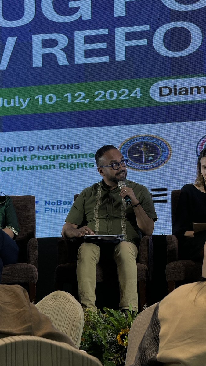 OHCHR’s <a href="/zavedyeknom/">Zaved Mahmood</a> emphasizes the need for functioningnaccountability mechanisms, particularly domestic and internal ones, as the Philippines grapples with the effects of the murderous #drugwar. #PHDrugPolicySummit2024