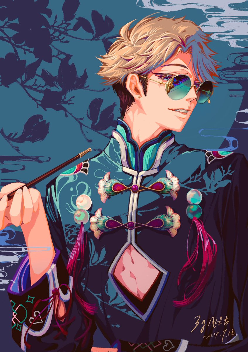 #あんスタ   
 #鳴上嵐
 #あんスタFA
惑溺