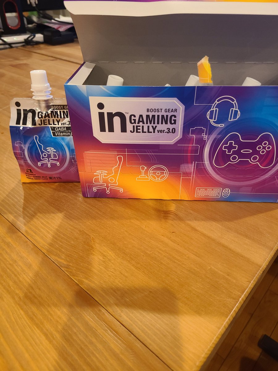 キャンペーンはじまった！ みんなよろしく！おいしいです! #GAMEにinゼリー #PR