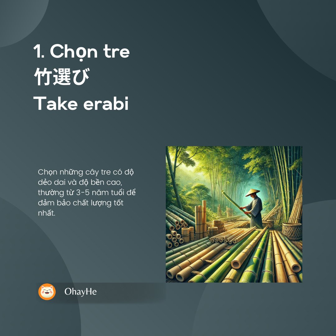 OhayHeX's tweet photo. Quy trình làm đồ trang trí bằng tre
#xuhuong #viral #fyp #tiengnhat  #hoctiengnhatmoingay #hoctiengnhat #learning #learnjapanese #japanese #StudyWithMe #OhayHe #OpenIdeas https://t.co/TrzPqEWAhk
