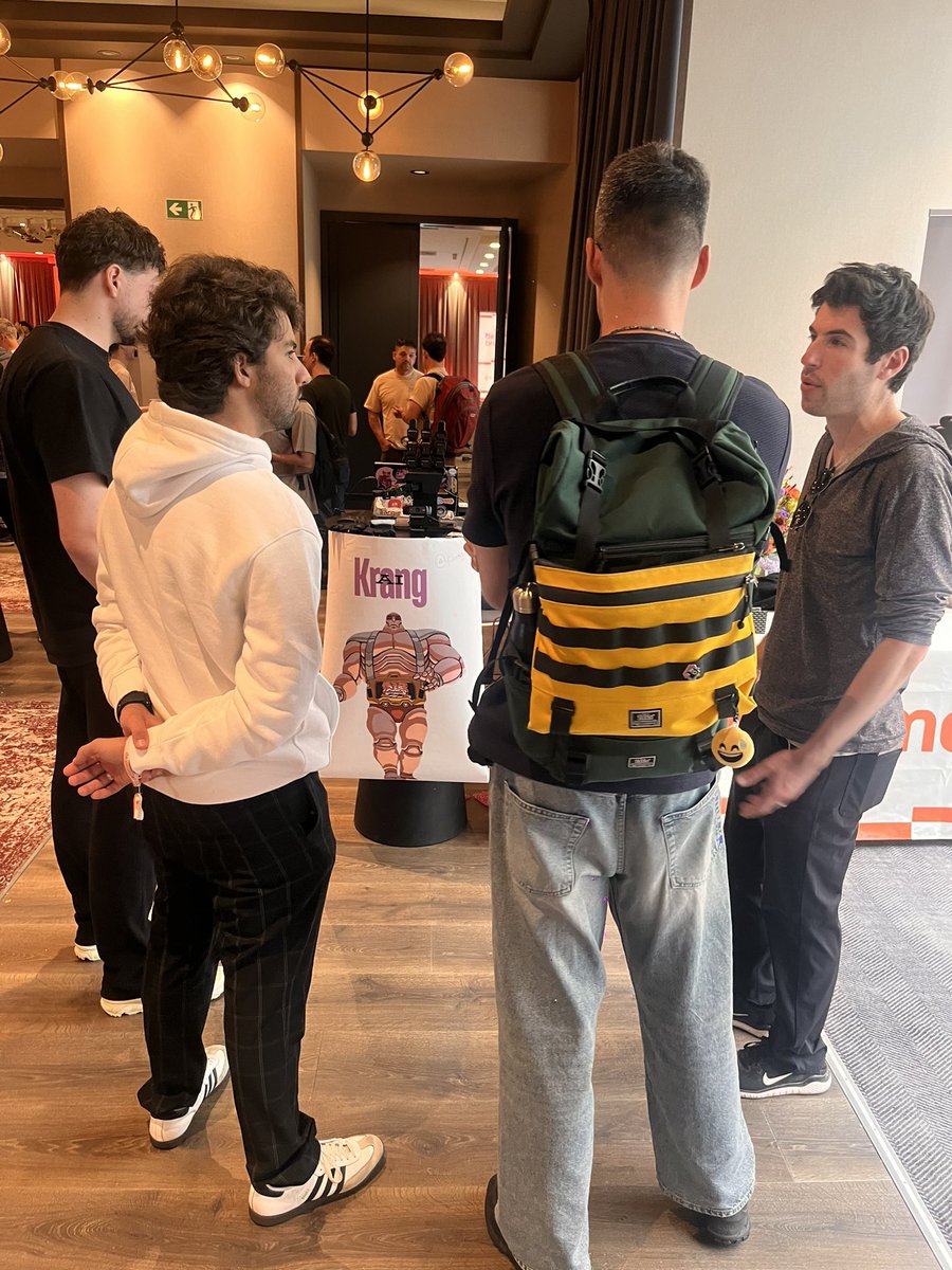 KrangHQ's tweet photo. We had an amazing time at @EthCC 
Thanks to everyone who joined us :)

We launched our Twitter and introduced @KrangHQ to the public for the first time. The excitement from everyone we spoke with was incredible. https://t.co/QA7SmdYwzh