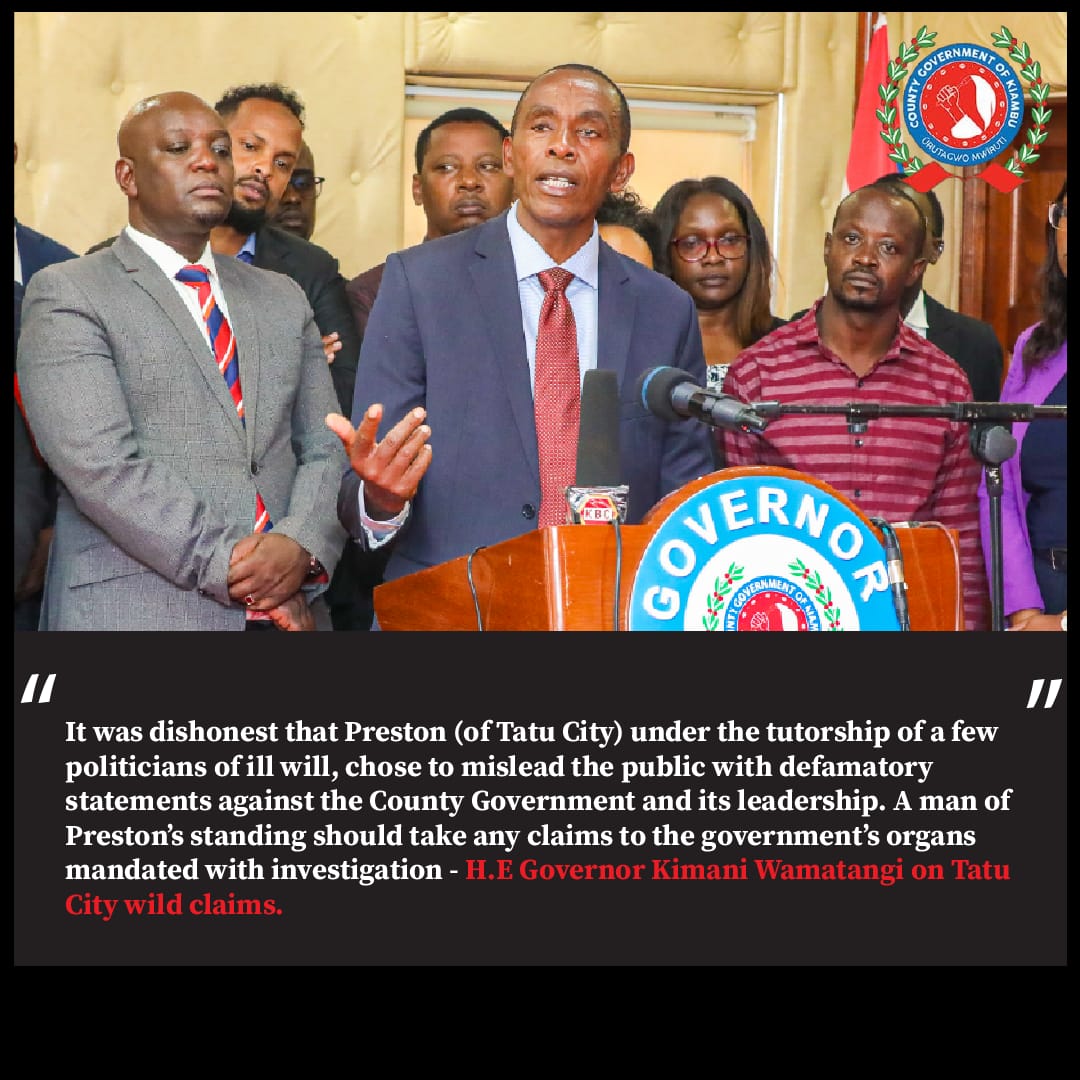 Muthonikate1's tweet photo. The community deserves access to essential services. Tatu City should align its development plans with the needs of the residents. #TatuSurrenderLand Kiambu County Government
TatuCity Surrender PublicLand https://t.co/gE5dLMNHdo