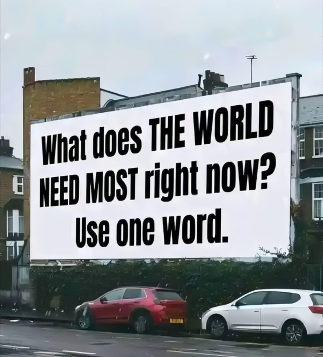 The world DEFINITELY needs God.🙏❤️