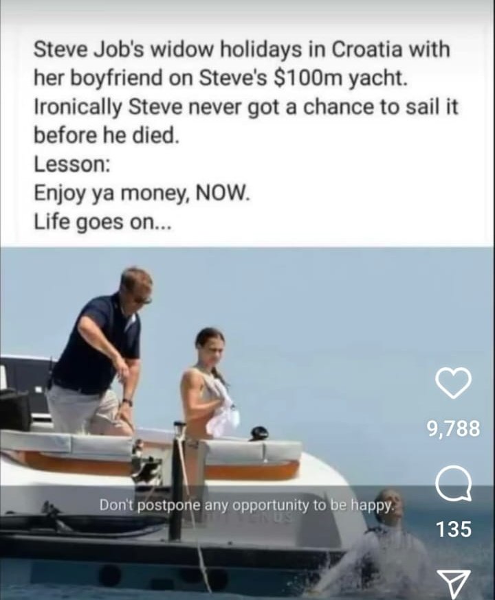 Dear men 

Enjoy your hard earned assets otherwise it may be used by your wife's boyfriends 
#LifeLessons