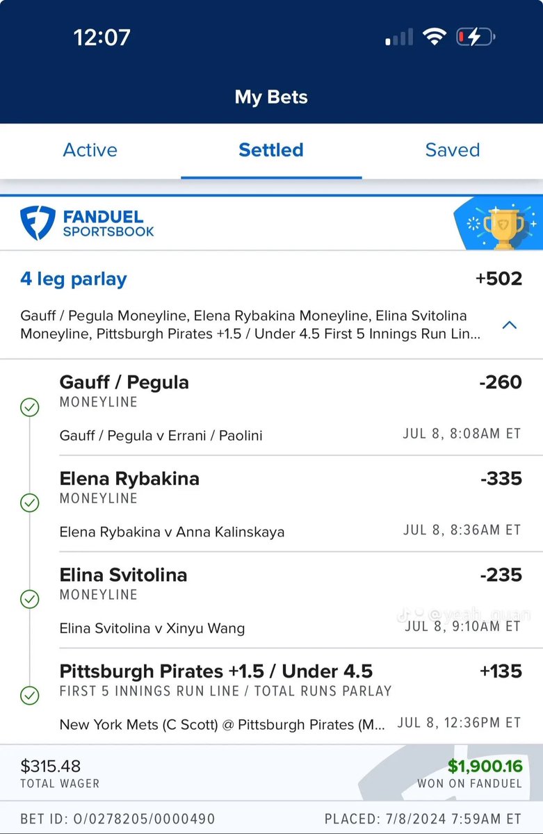 iiLocksmith's tweet image. Some of my latest plays from this week

#sports #sportsbettingtwitter #gamblingx #fanduel #draftkings #mlb #nfl #nba #gamblingtwitter #bettingodds