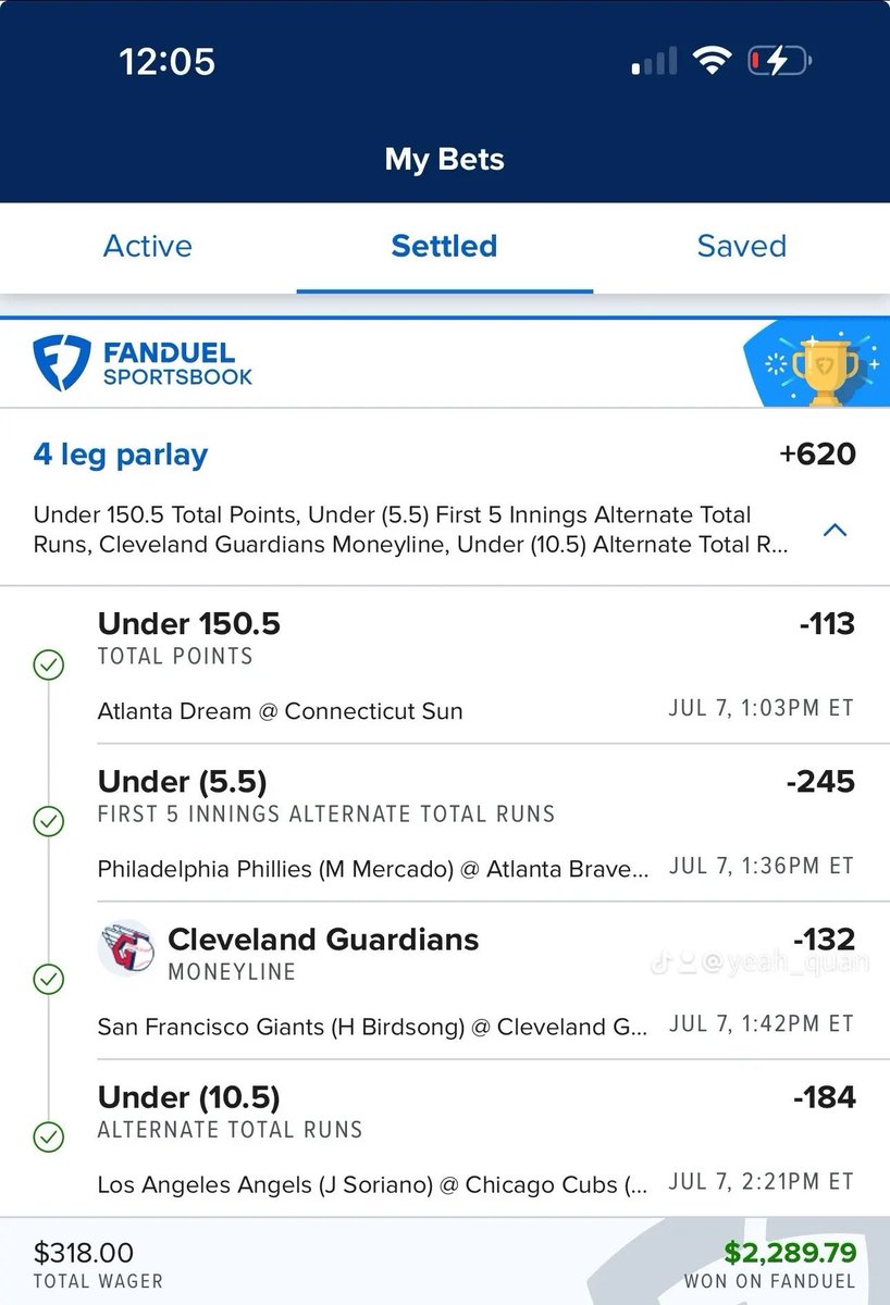iiLocksmith's tweet image. Some of my latest plays from this week

#sports #sportsbettingtwitter #gamblingx #fanduel #draftkings #mlb #nfl #nba #gamblingtwitter #bettingodds