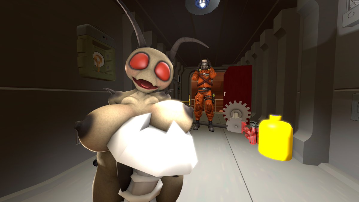 ProOfficerRat's tweet photo. This will be the first of a couple posts that I first uploaded on R34 so hope you enjoy!  

#lethalcompanynsfw #lethalcompany #sfm #nsfw #lootbug https://t.co/yGy2m1v31s