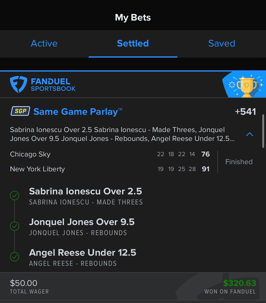 iiLocksmith's tweet image. 3-3 yesterday 

#sports #gamblingx #sportbetting #sportsbettingtwitter #fanduel #DraftKings #gamblingtwitter #parlays #parlay #sportsbet #bettingodds