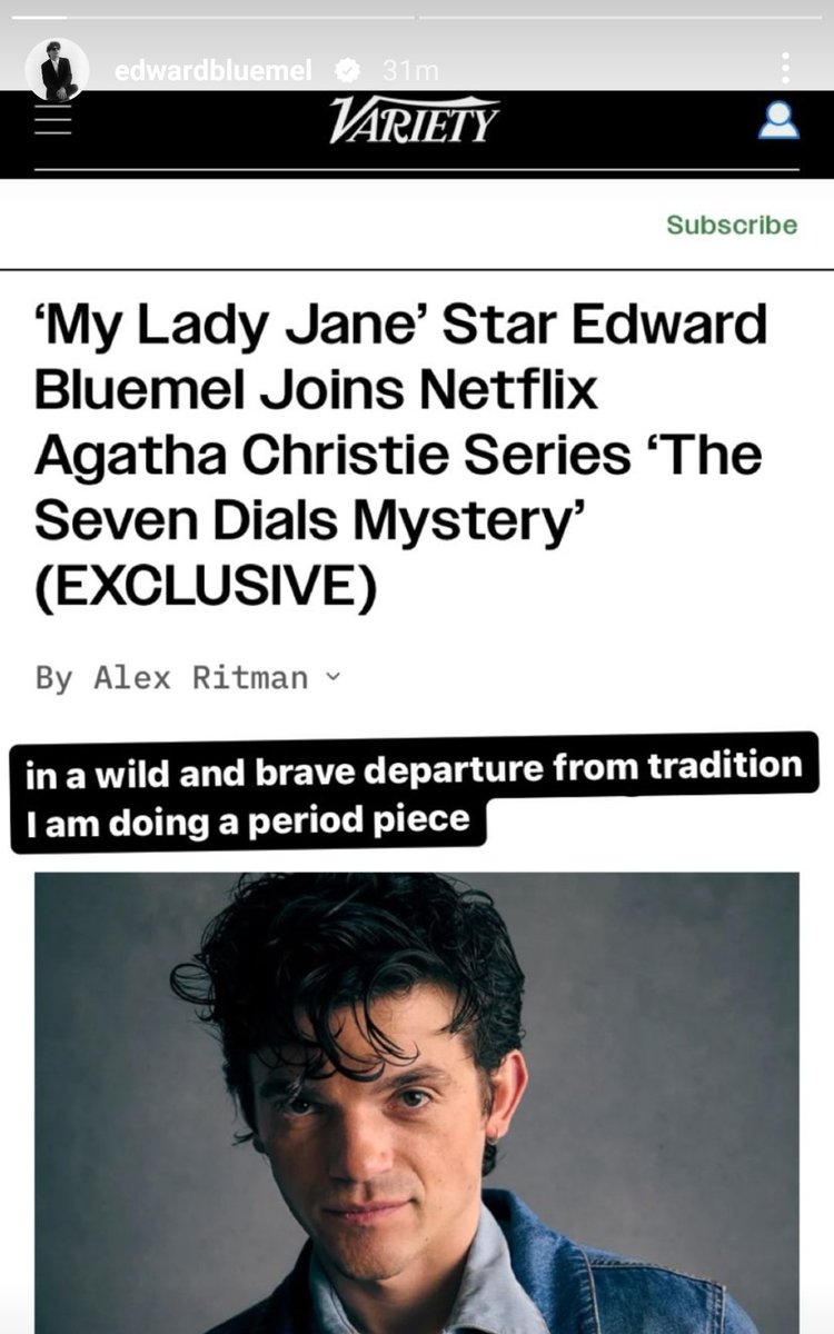 vaidehihihihi's tweet photo. EDWARD BLUEMEL YOU'RE HILARIOUS 😭😭 #MyLadyJane https://t.co/VWrVuEymr1
