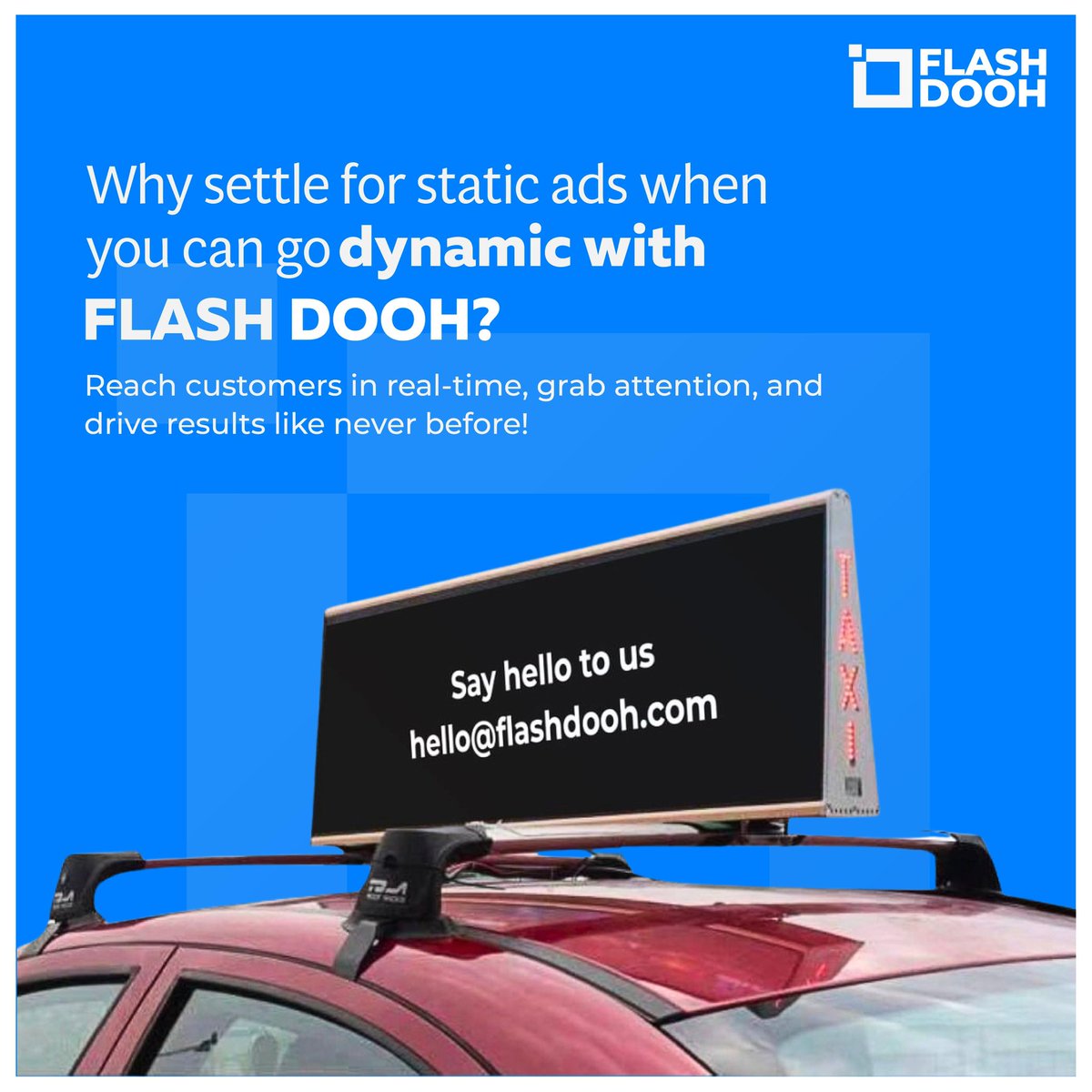 FlashDooh's tweet photo. Light up your marketing strategy with Flashdooh's LED innovation!✨
Engage with precision using taxitop LED displays, shaping real-time connections that drive growth.

.
.
.
#Flashdooh #LEDInnovation #TaxitopAdvertising #Advertising #Marketing #DigitalMarketing #BrandStrategy https://t.co/K4a0kQaeTf
