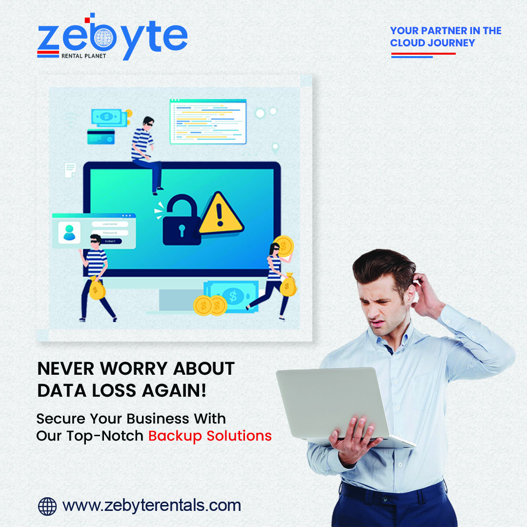 ZebyteRental's tweet photo. Ensure your data is always safe with our reliable backup solutions. Our state-of-the-art technology guarantees data integrity and quick recovery. 
#DataSecurity #BackupSolutions #Zebyte #ZebyteRental https://t.co/iMb6gQq048