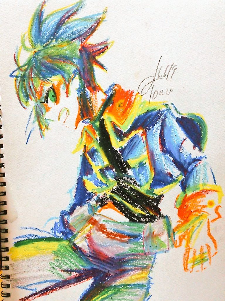 otowaika's tweet photo. 大昔にクレヨンで描いた素良さん🍭 https://t.co/RCdy2VVcko