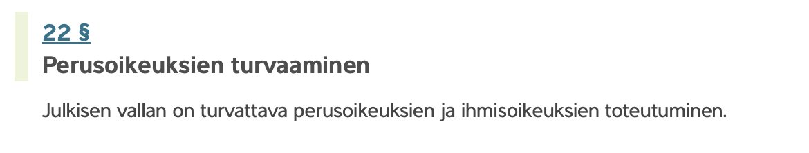 MartinScheininF's tweet photo. 3/PeVL 26/2024 ei sisällä sellaista, että perustuslain 22 §:n säännös julkisen vallan - mukaan lukien eduskunta - velvollisuudesta turvata perusoikeuksien ja ihmisoikeuksien toteutuminen voisi olla poikkeuslakimenettelyn kohteena. Kirjoittajat ovat keksineet tämän jälkikäteen https://t.co/w2XDzt5kh3