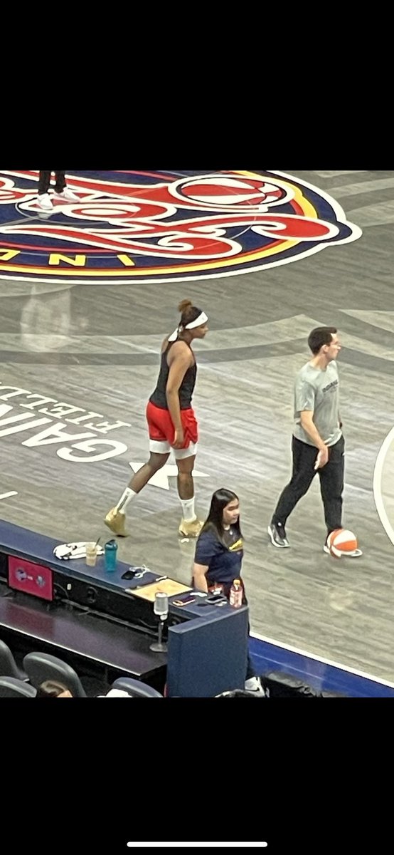 caitlincclarkk's tweet photo. from the new york game! #nalyssa https://t.co/0bXJw77MQ6