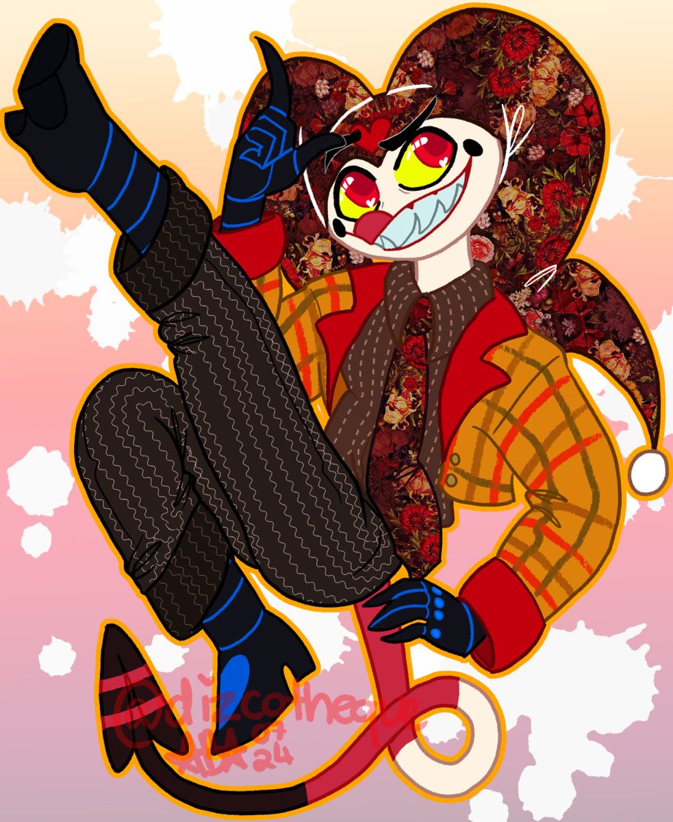 dizcotheque's tweet photo. fizzarolli! inspired by april the fool and their outfits (link gonna be below to their tiktok)
#HelluvaBossFanart #HelluvaBossFizzarolli https://t.co/Gn1i45w9CA