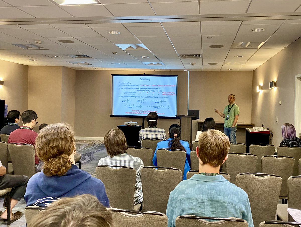 Some more photos of @Drennan_Lab alums giving talks at #ACA2024!