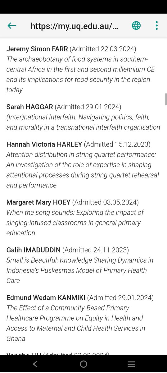 Congratulations to newly minted PhDs
Dr Aslam Abd Jalil, Dr Sarah Haggar and Dr Jennifer Rowe. all graduating <a href="/UQ_News/">UQ News</a> @HASSUQ today.
All ready to create that positive change!