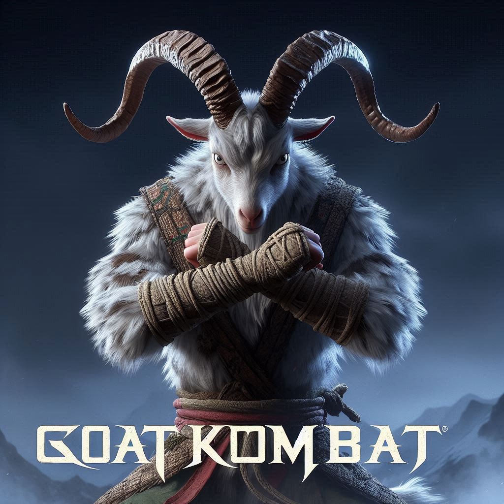 Goat KOMBAT tweet media