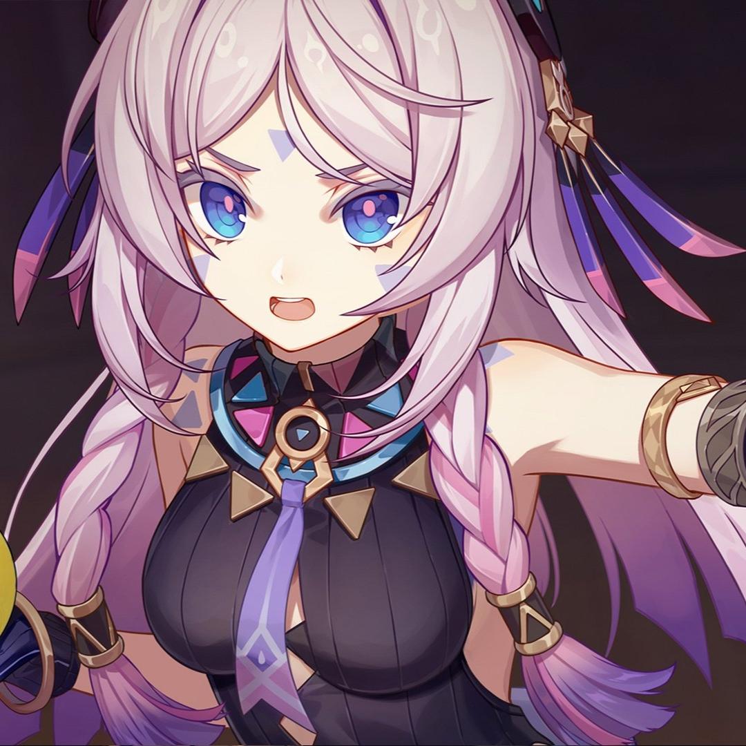 kaeshi_0's tweet photo. She's so pretty!! 

#Citlali #GenshinNatlan #GenshinImpact https://t.co/3WFMnwwyEJ
