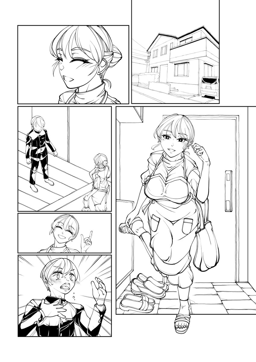 dmitrys ようやく作画作業にはいりました。 ここまでそこそこ長かったけど、 ペン入.. | 冒険工房 さんのマンガ | ツイコミ(仮)