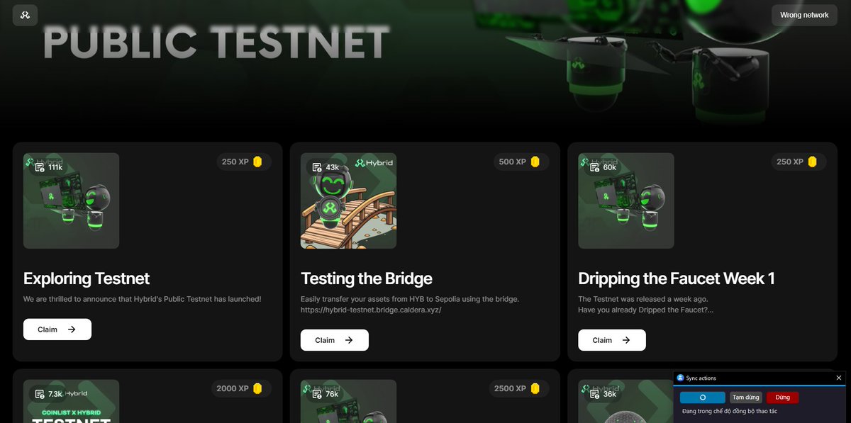 NKLinhzk's tweet photo. Hybrid Incentivized Testnet - Layer 1 EVM làm về AI
Hiện dự án đã ra mắt Season đầu tiên của testnet trên Coinlist
💰 Phần thưởng: 15.000.000 token $HYB cho Season 1 (Tổng thưởng 60,000,000 $HYB token cho 3 Season)
Link: https://t.co/ZMGi8lpu2Q
📆 Hạn chót: 29/08
Hướng dẫn tham gia 👇
1. Add Hybrid-testnet
Network Name: hybrid-testnet
RPC URL: https://t.co/5JVfLduBQ8
Chain ID: 1225
Currency Symbol: HYB
Decimals: 18
Block Explorer URL (optional): https://t.co/zz7UGzPCjH
2. Faucet token tại: https://t.co/0KOQtfa8uI
3. Bridge token qua lại giữa các chain: https://t.co/vOUavxM4aO
4. Làm các quest để kiếm XP nhận thưởng của dự án (yêu cầu X, Discord, Tele)
- Truy cập: https://t.co/ZMGi8lpu2Q
- Thực hiện đầy đủ tất cả các quest để kiếm nhiều XP nhất, sẽ nhận được phần thưởng token từ dự án
Đọc thêm chi tiết tại đây https://t.co/V1P0bYXMwS
Kèo này ngon các bạn gắng làm nhé, 💪
#HybridTestnet and #HybridAirdrop.