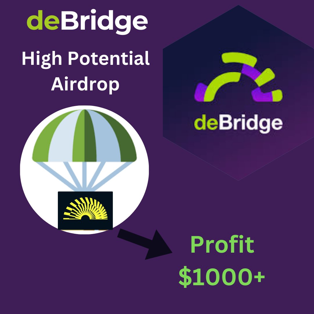 cryptoSpartan99's tweet photo. #Airdrop 🪂🪂🪂
@deBridgeFinance announced $DBR token airdrop 
It is the best cross chain bridge and has most intiuitive  user interface

How you can become eligible for this airdrop 
Thread🧵 https://t.co/3Rv8BRXuZs