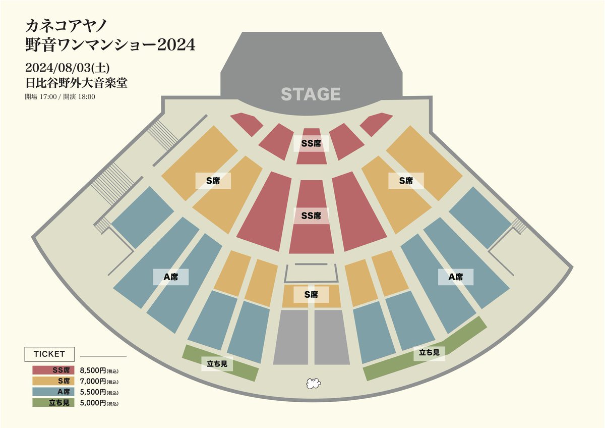 カネコアヤノ 日比谷野外音堂ワンマンショー 2023重量盤 3枚組 アナログ