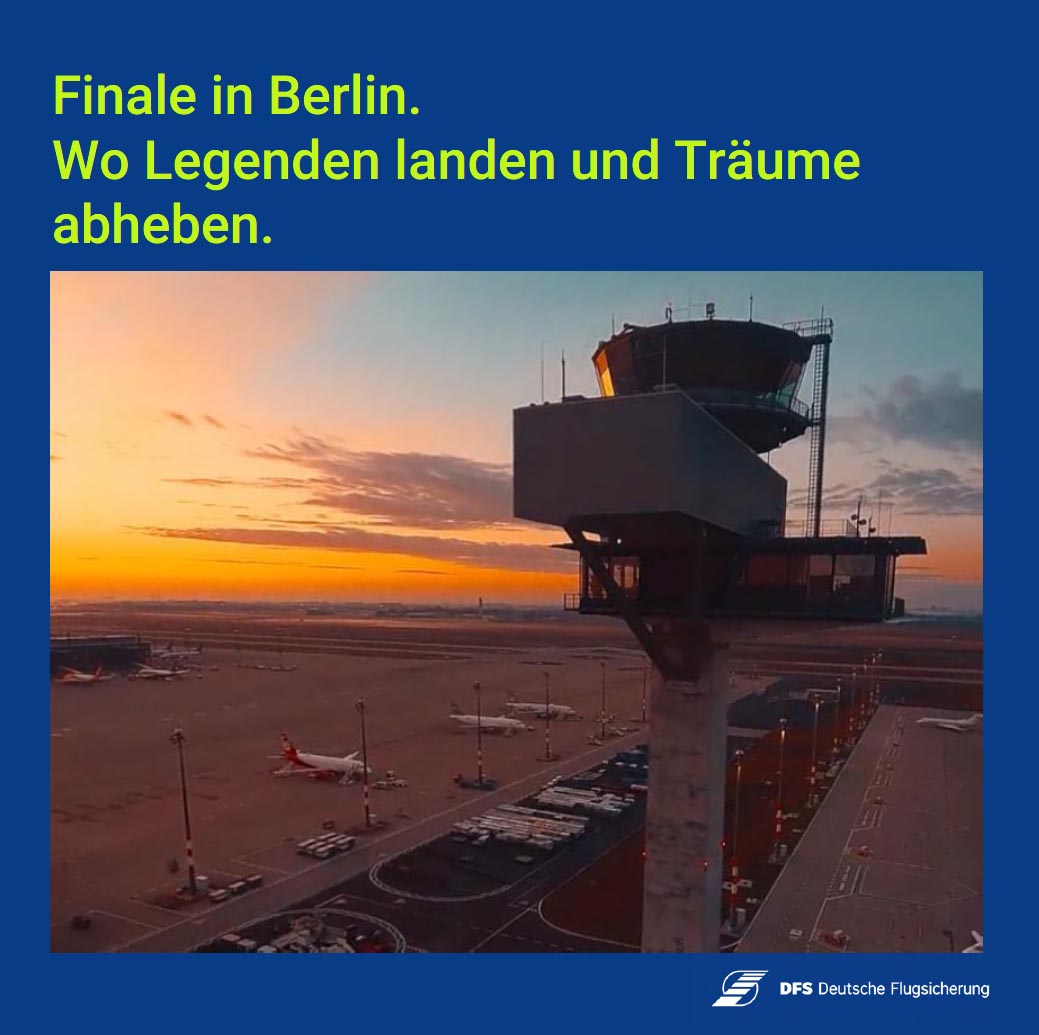 DFS Deutsche Flugsicherung GmbH (@dfs_de) on Twitter photo #Spanien gegen #England im #EM-Finale im <a href="/Oly_Berlin/">Olympiastadion Berlin</a>: Gäste aus aller Welt werden am Wochenende in #Berlin erwartet. Das macht sich auch am ##Flughafen #BerlinBrandenburg #BER #bemerkbar. Viele zusätzliche #Flüge werden erwartet. Im #Tower der #DFS ist man gut vorbereitet. #Spanien gegen #England im #EM-Finale im <a href="/Oly_Berlin/">Olympiastadion Berlin</a>: Gäste aus aller Welt werden am Wochenende in #Berlin erwartet. Das macht sich auch am ##Flughafen #BerlinBrandenburg #BER #bemerkbar. Viele zusätzliche #Flüge werden erwartet. Im #Tower der #DFS ist man gut vorbereitet.