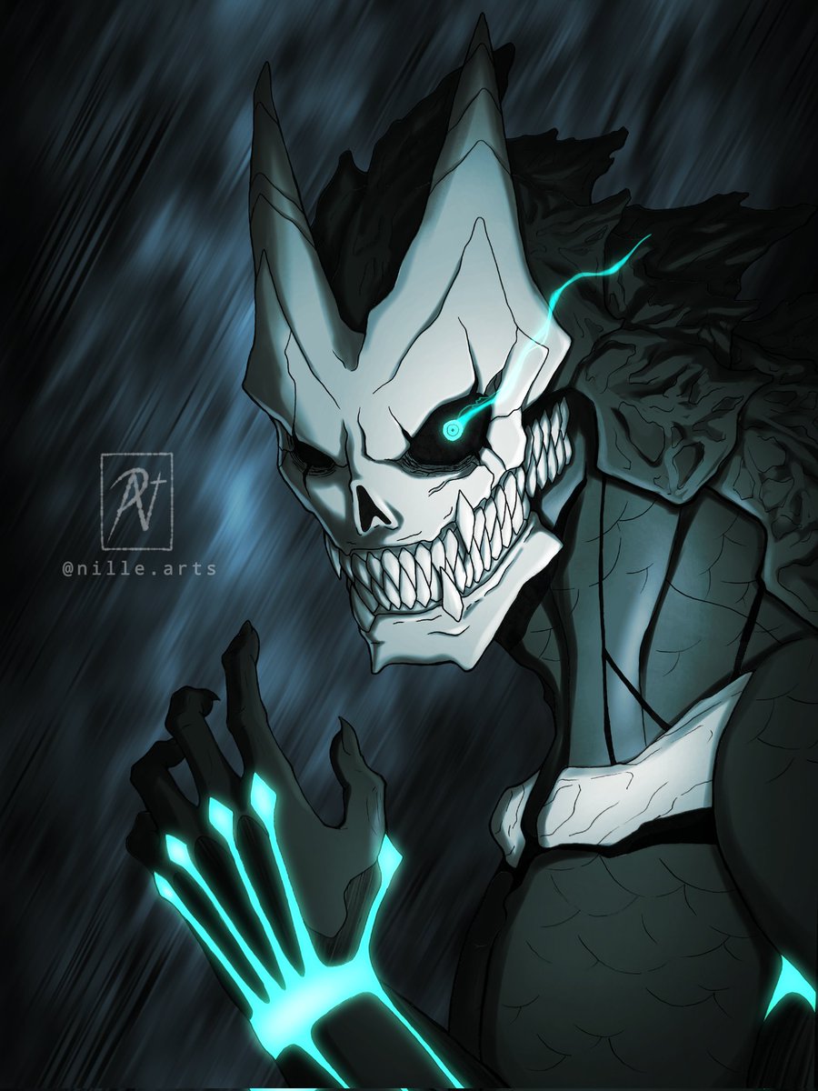 nille_arts's tweet photo. July Project 
Kaiju No. 8

Traditional drawing to digital coloring using grayscale technique on Ibis Paint X

#KaijuNo8 https://t.co/Jrvq4NgZwt