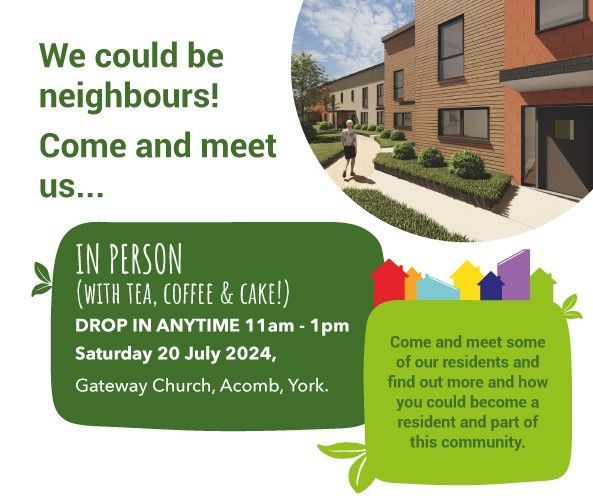 Plan ahead for next weekend!  Put the date in your diary! Lowfield Green Coop Meet &amp; Greet!  Find out about how to live #affordable #sustainable &amp; #community at #Acomb #York Gateway Centre from 11am-1pm. Applications close soon #communityledhousing #cohousing <a href="/yorspace/">YorSpace</a> <a href="/purehaus/">HausPure</a>
