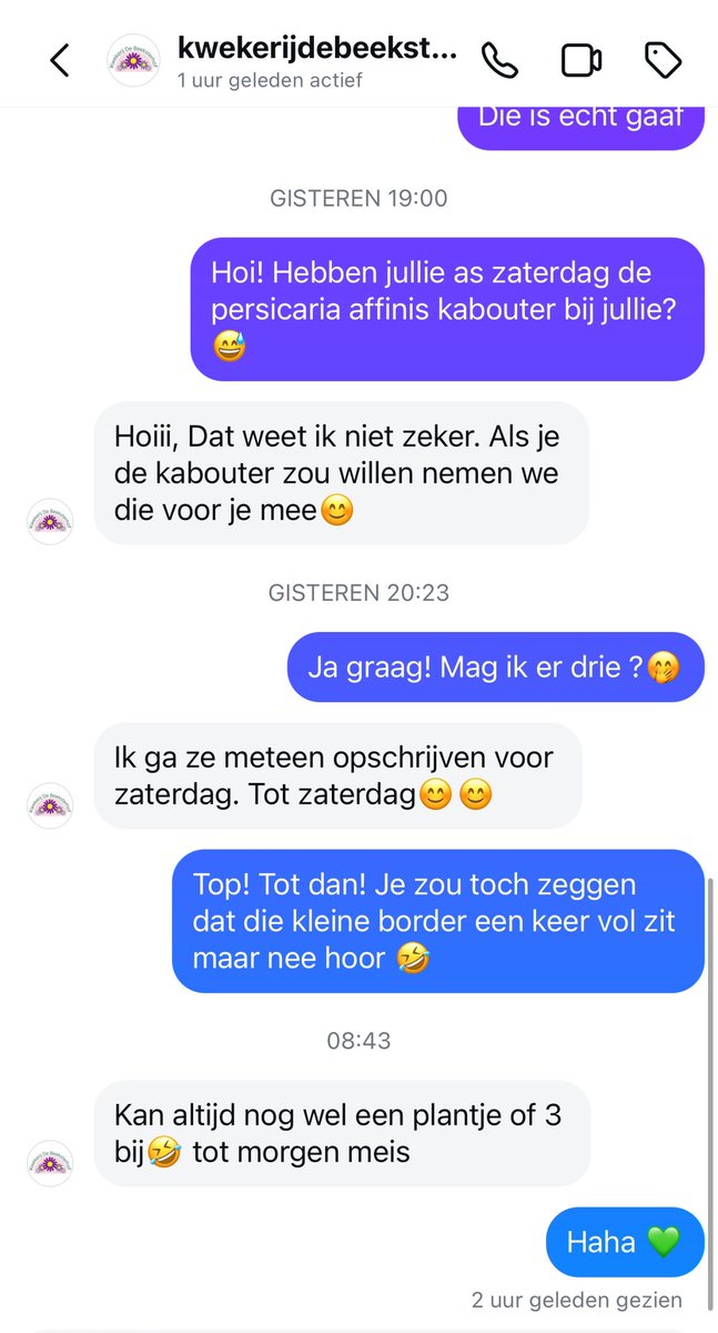 KimTikt's tweet image. Als je ondertussen kind aan huis bent bij de biokweker op de plantjesmarkt #meis  😂💚