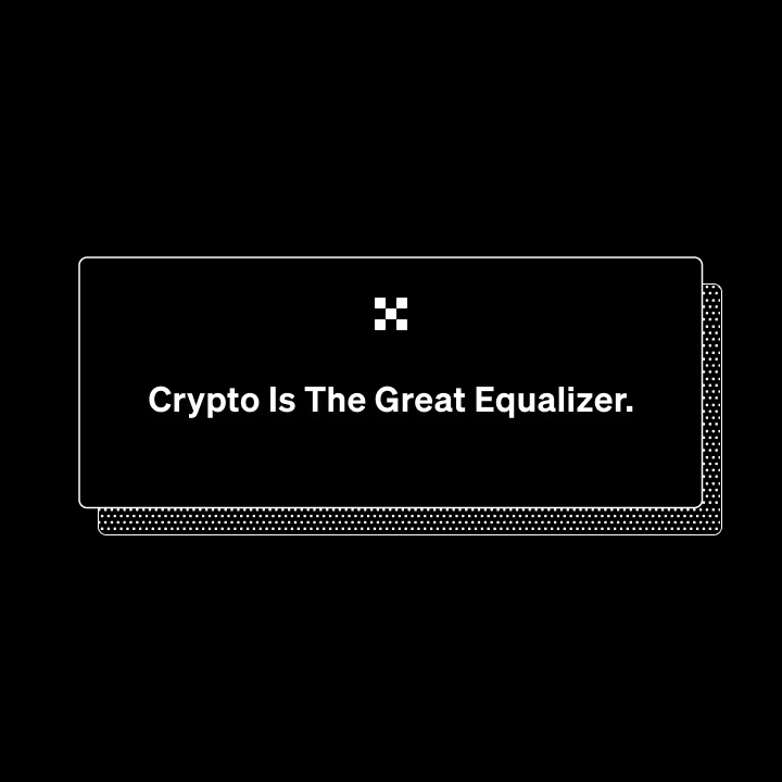 okx's tweet photo. Crypto makes economic freedom accessible. https://t.co/FCG93h08rM