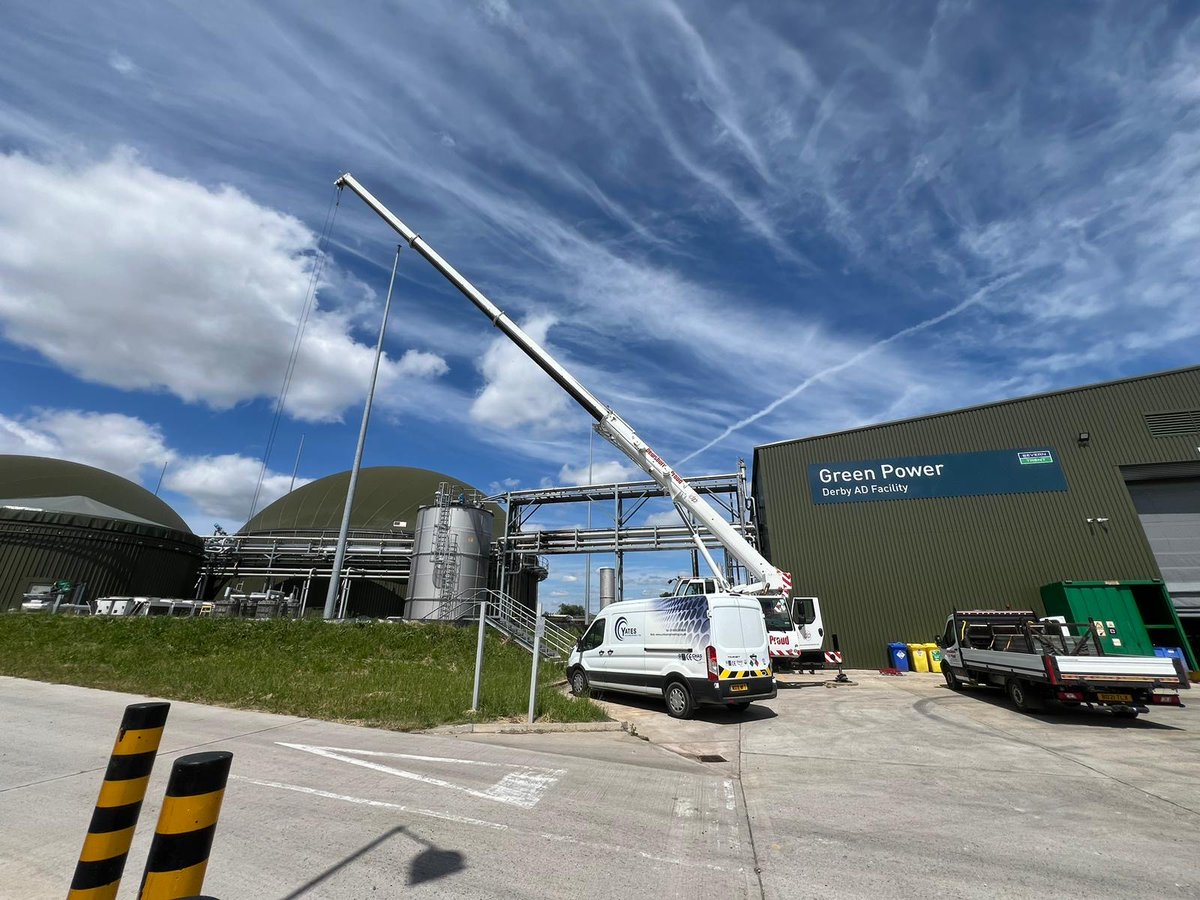 Our engineers have been hard at work on site this week, conducting maintenance for one of our valued regular customers!