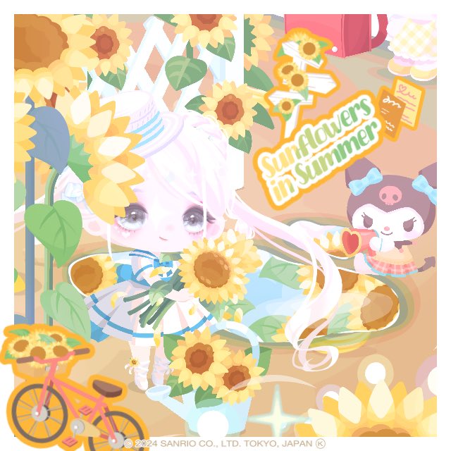 shieru0109's tweet photo. #ハロースイートデイズ #ハロスイ https://t.co/1AFWi8lo3N

たくさんの向日葵に囲まれて…🌻 https://t.co/AOZbIO6uK8