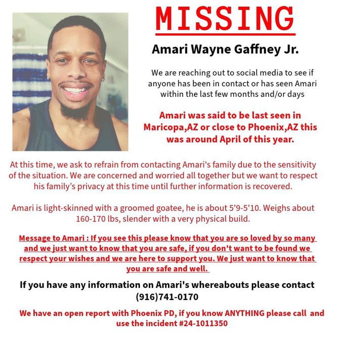 Please share another one of our ppl in the community is missing  .. https://t.co/fW00ZHXo2m