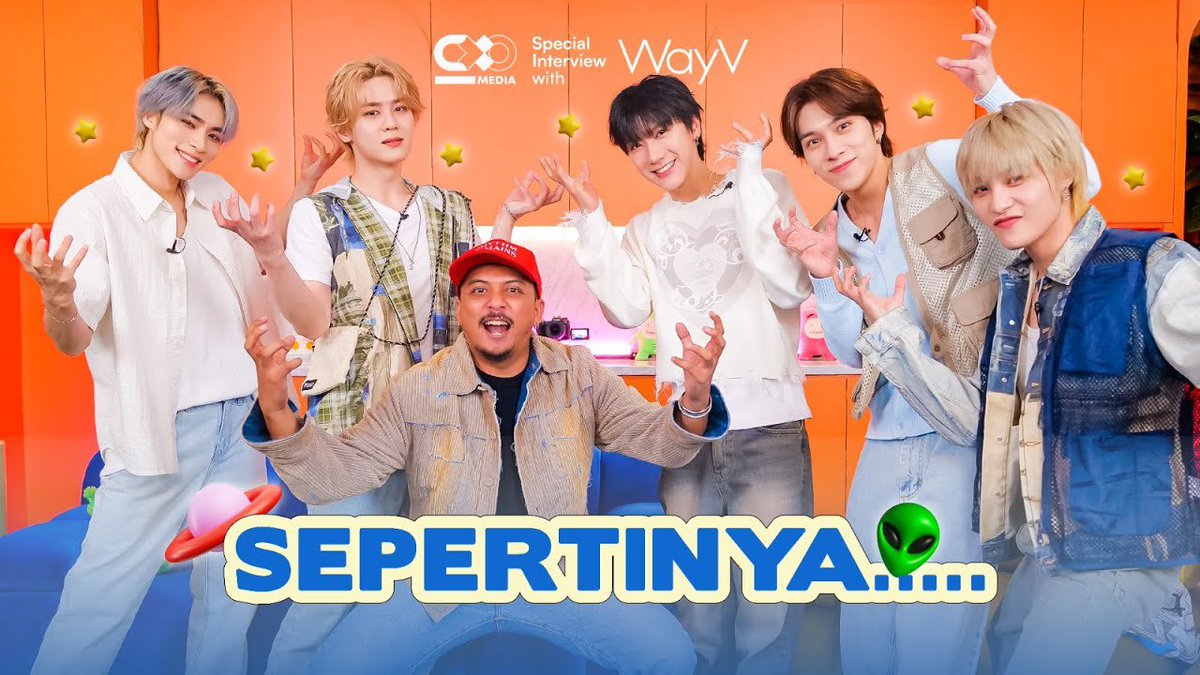 Kalian Memang dari Planet Lain - WayV &amp; Sal Priadi : CXO Special Interview

youtu.be/YSH4fNB0FHw

#WayV #威神V #SalPriadi 
#CXOMediaSpecialInterview
#AlloBankFestival2024