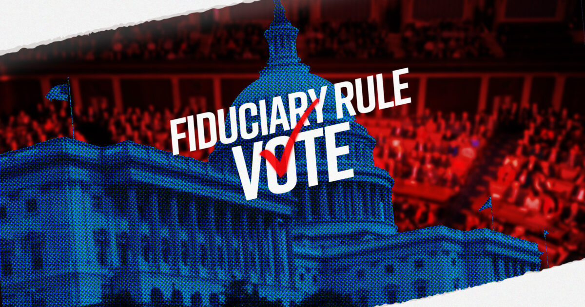 InsNewsNet's tweet image. A bill to kill the new fiduciary rule is headed for a full congressional vote, but the rule may die in any case...insurancenewsnet.com/innarticle/bil…

#fiduciary #fiduciaryrule #congress