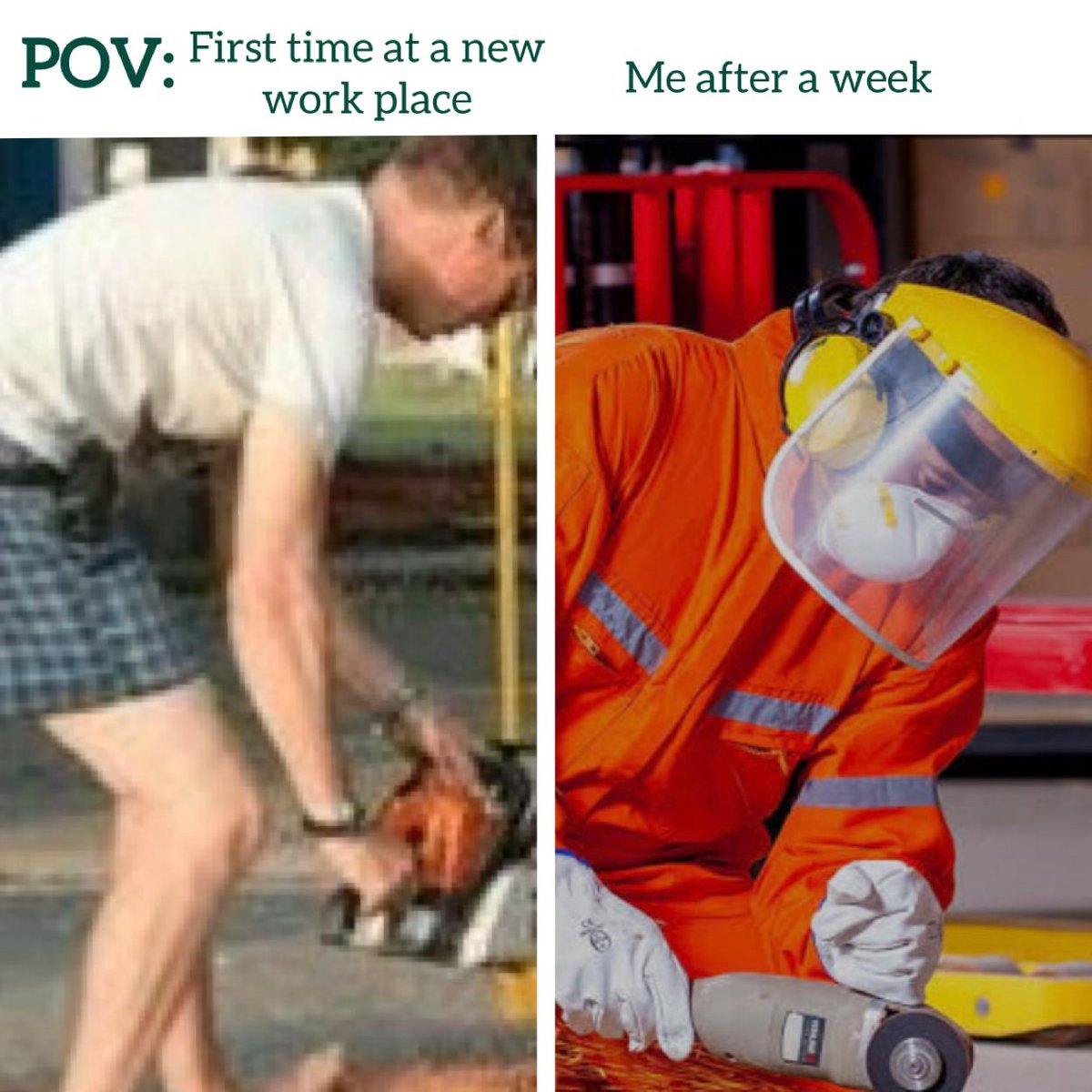 GreenShield12's tweet photo. Every employee should be equiped with the right PPE. Neither new nor old employee should be allowed to work without PPEs .
 #PPE #SafetyFirst #WorkPlaceSafety #GrowthMindset #Workwear #ProtectandServe #Employeelifematters #Gearup #PrioritizeSafety #GreenShieldSaftey #ThinkSafety https://t.co/1juYjGL1ig