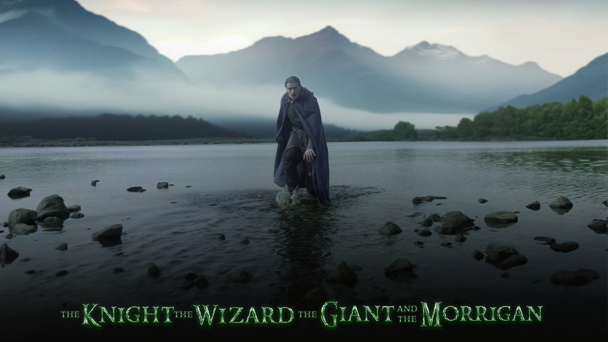 The Knight, The Wizard, The Giant and The Morrigan tweet media