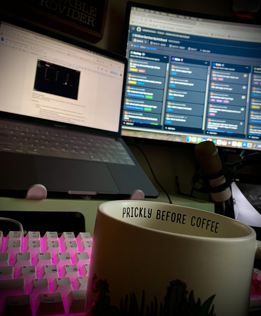 TasonJorres's tweet image. ☑️wake up 4am
☑️HYDRATE &amp;amp; ☕️ &amp;amp; @dailydotdev 
☑️ build out more tickets for next #gridironsurvivor sprint (team, these epics are, well, EPIC)
☑️JWT, JWT, #JWT, and more tokens #javabrains YT vid 🔥
☑️prep for some stuff later.....including maybe a stream with @danielcranney,…