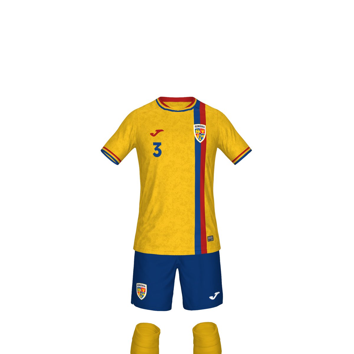 Just made concept home kit of Romania national football team!
#Euro2024 #Football
