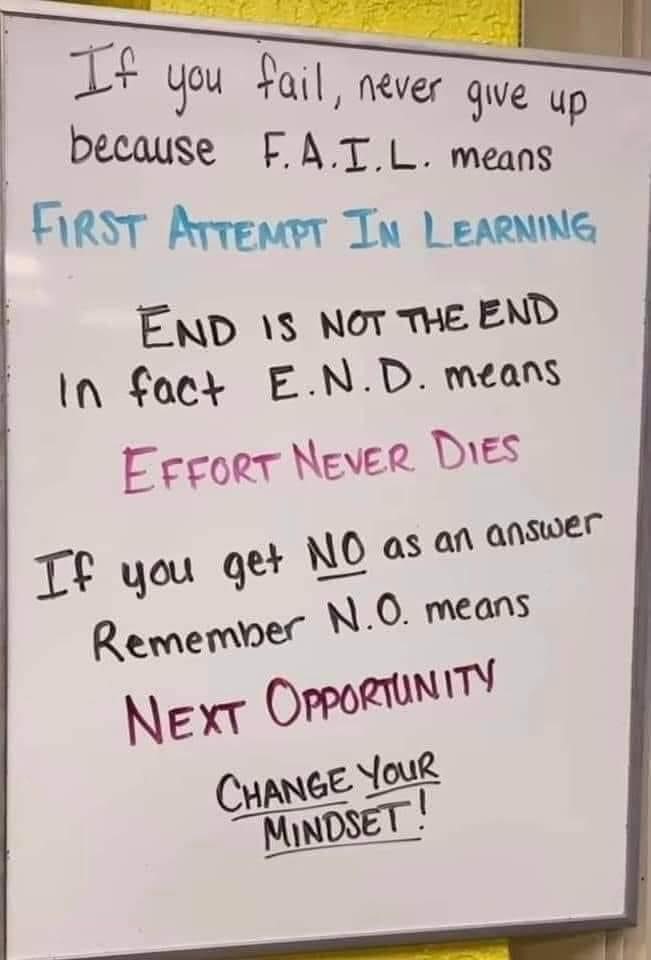 Our CEO's inspiration for all. #changeyourmindset