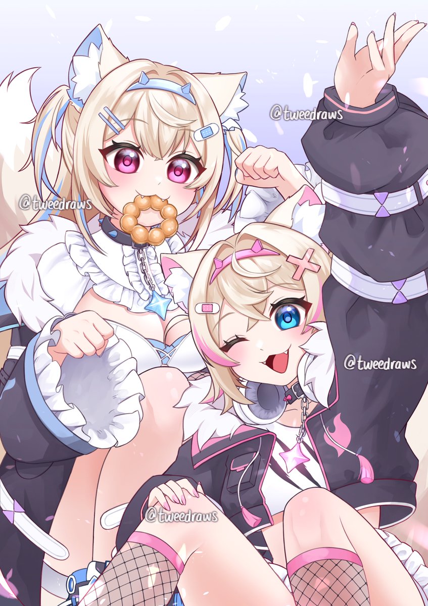 tweedraws's tweet photo. BAU BAU 🐶🩷🍩🩵🐶
Print will (hopefully) be at SMASH! #K09! 🐶
#tweedraws #FWMCpix https://t.co/Ni79vIlBbJ