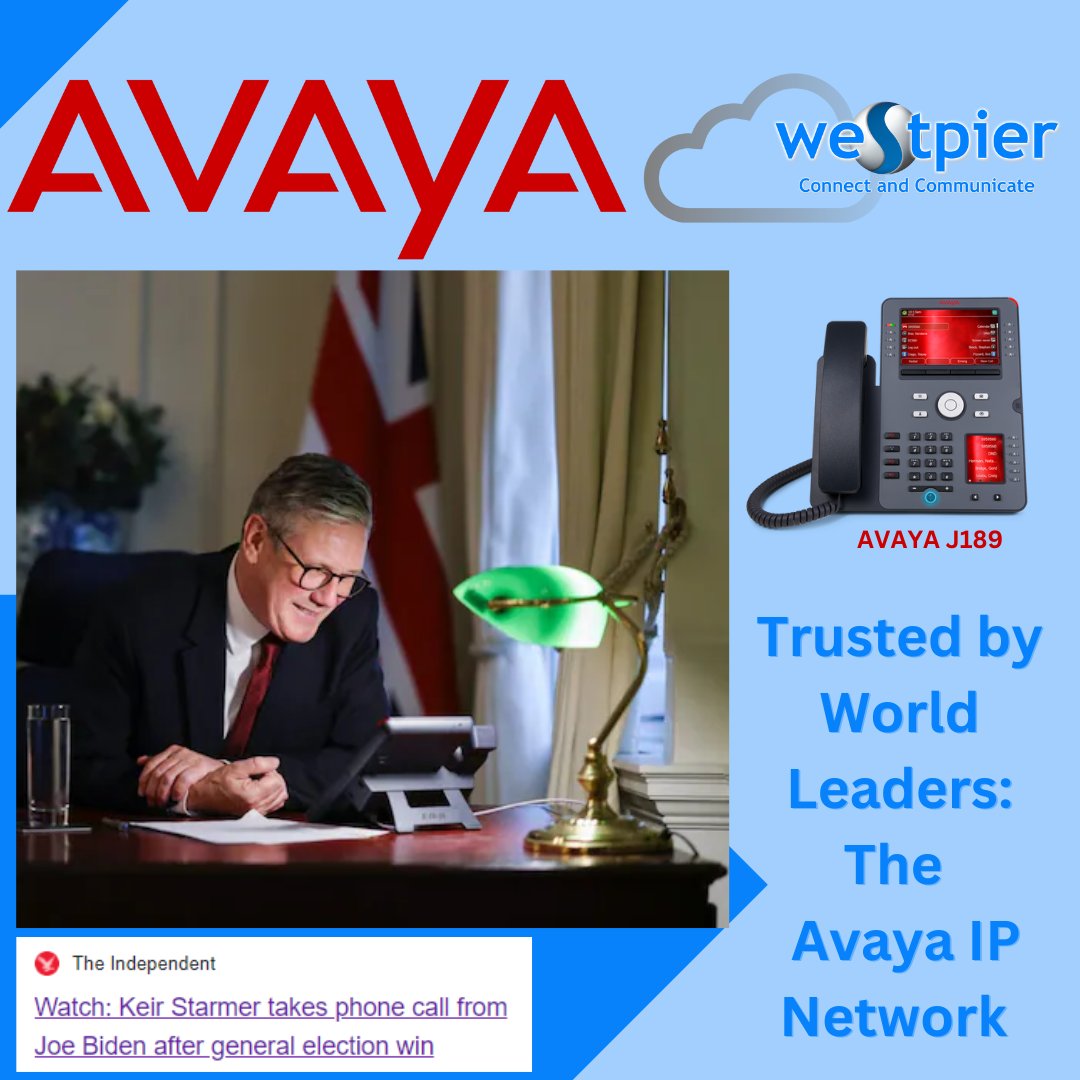 🌍 Exciting news! UK Prime Minister Keir Starmer &amp; President Joe Biden trust <a href="/Avaya/">Avaya</a> J189 for secure, reliable communication. Opt for Avaya's top-notch security. The choice of global leaders!

#Avaya #KeirStarmer #JoeBiden #GlobalLeadership #GlobalSecurity #SecureSolutions